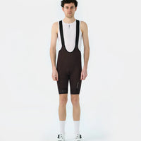 Universal Colours Mono Men's Bib Shorts 2.0 Radhose Dark Brown