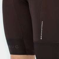 Universal Colours Mono Men's Bib Shorts 2.0 Radhose Dark Brown