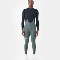 Universal Colors Mono Men's Bib Tight pantalon de vélo d'hiver Noir