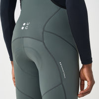 Universal Colors Mono Men's Bib Tight pantalon de vélo d'hiver Noir
