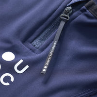 Pantaloni da ciclismo invernali Universal Colors Mono Bib Tight da donna blu navy