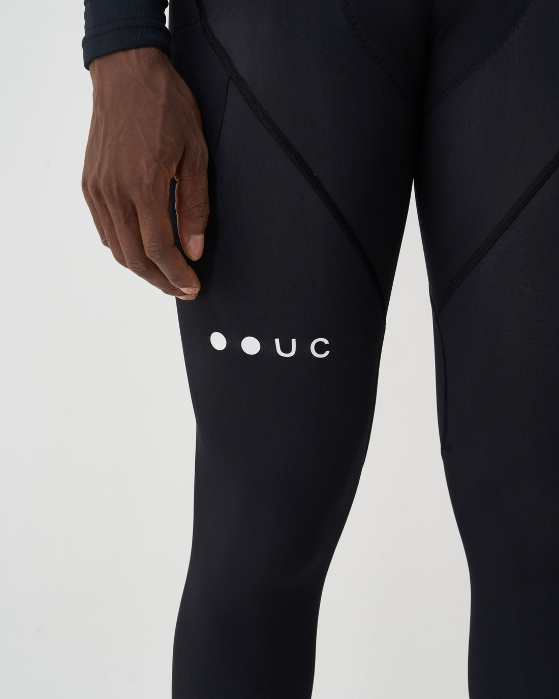 Universal Colours Mono Cargo Men's Bib Tight Winter-Radhose Black