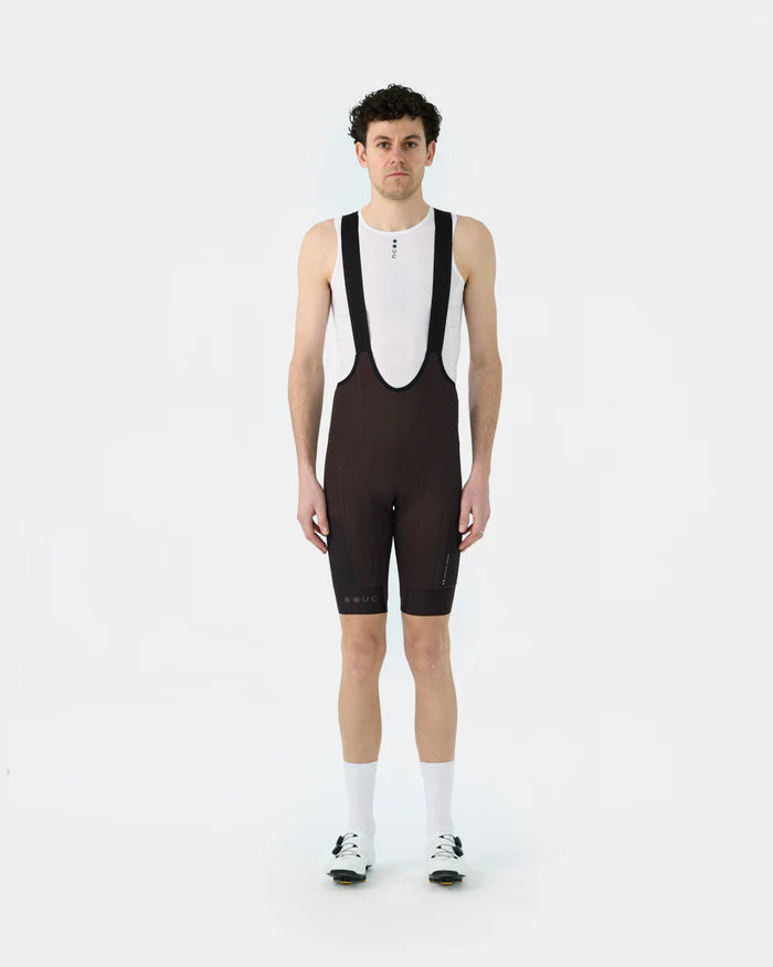 Universal Colours Mono Cargo Men's Bib Shorts 2.0 Radhose Heavy Bark Brown