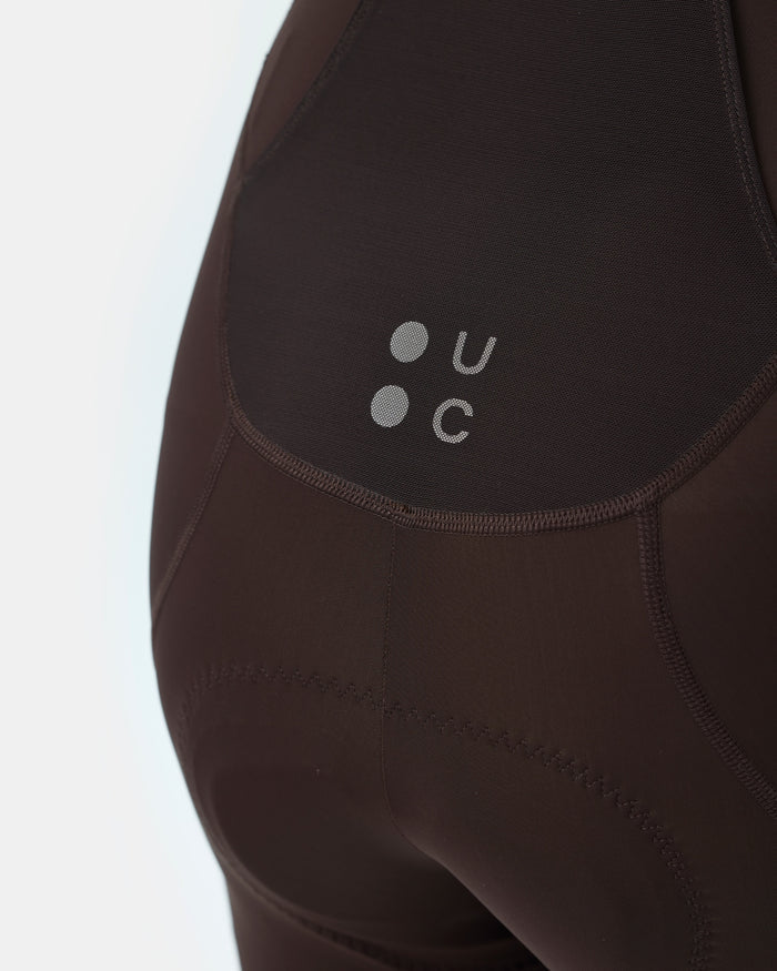 Universal Colours Mono Cargo Men's Bib Shorts 2.0 Radhose Heavy Bark Brown