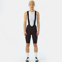 Universal Colours Mono Women's Bib Shorts 2.0 Radhose Dark Brown