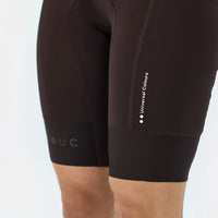 Universal Colours Mono Women's Bib Shorts 2.0 Radhose Dark Brown