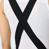 Universal Colors Mono Cuissard à bretelles pour homme Noir