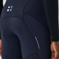 Universal Colors Mono Men's Bib Tight pantalon de vélo d'hiver Noir