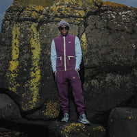 Café du Cycliste Cyrielle Unisex Fleece Gilet Quetsche