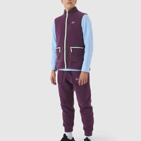 Café du Cycliste Cyrielle Unisex Fleece Gilet Quetsche