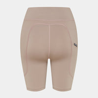 Café du Cycliste Maina Women's Training Shorts Oyster Grey