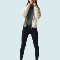 Café du Cycliste Zoe Women's Technical Leggings Training Leggings Black