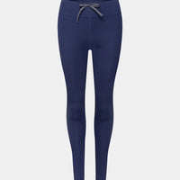 Café du Cycliste Zoe Women's Technical Leggings Training Leggings Navy