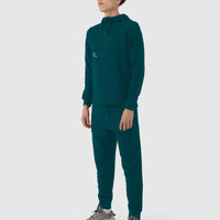Café du Cycliste Louisa Men's Track Pants Laufhose Alpine Green