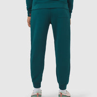 Café du Cycliste Louisa Women's Track Pants Laufhose Alpine Green