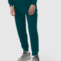Café du Cycliste Louisa Men's Track Pants Laufhose Alpine Green