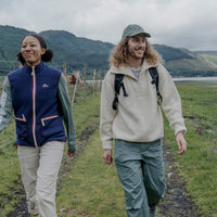 Café du Cycliste Alina Unisex Wool Pullover Chalk