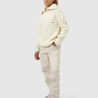 Café du Cycliste Alina Unisex Wool Pullover Chalk