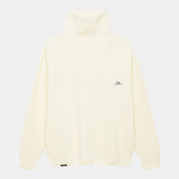 Café du Cycliste Alina Unisex Wool Pullover Chalk