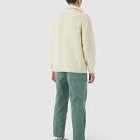 Café du Cycliste Alina Unisex Wool Pullover Chalk