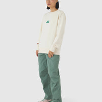 Café du Cycliste Marlene Unisex Cotton Sweatshirt Chalk