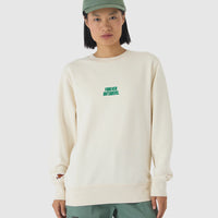 Café du Cycliste Marlene Unisex Cotton Sweatshirt Chalk