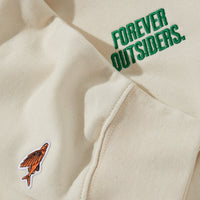 Café du Cycliste Marlene Unisex Cotton Sweatshirt Chalk