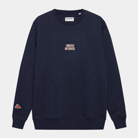 Café du Cycliste Marlene Unisex Cotton Sweatshirt Navy