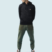 Café du Cycliste Rolande Unisex Cotton Hoodie Baumwoll-Hoodie Black