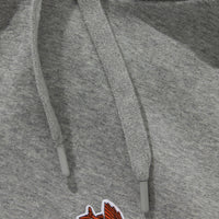 Café du Cycliste Rolande Unisex Cotton Hoodie Baumwoll-Hoodie Grey Melange