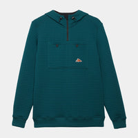 Café du Cycliste Thelma Men's Polartec Hoodie Alpine Green