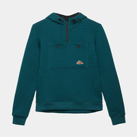 Café du Cycliste Thelma Women's Polartec Hoodie Alpine Green
