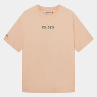 Café du Cycliste Unisex Cotton T-Shirt Col Eze Sand