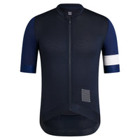 Café du Cycliste Marinette Pantaloncini con bretelle colorati da uomo Navy