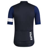 Café du Cycliste Marinette Pantaloncini con bretelle colorati da uomo Navy