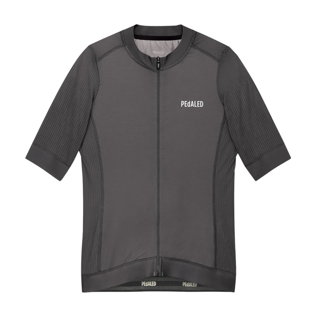 Pedaled Element Mesh Jersey Radtrikot Charcoal Gray