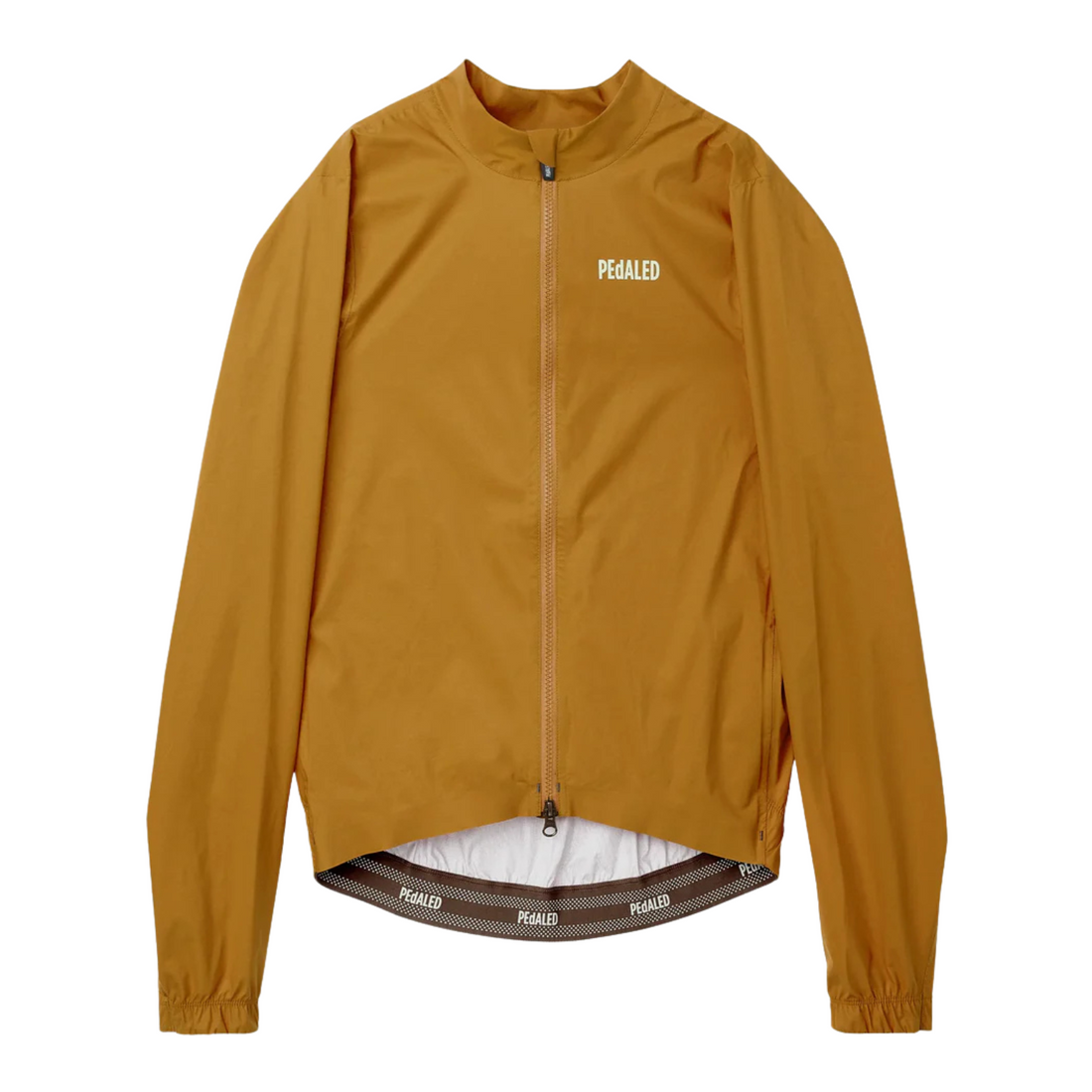 Pedaled Element Waterproof Jacket Regen Fahrradjacke Mustard