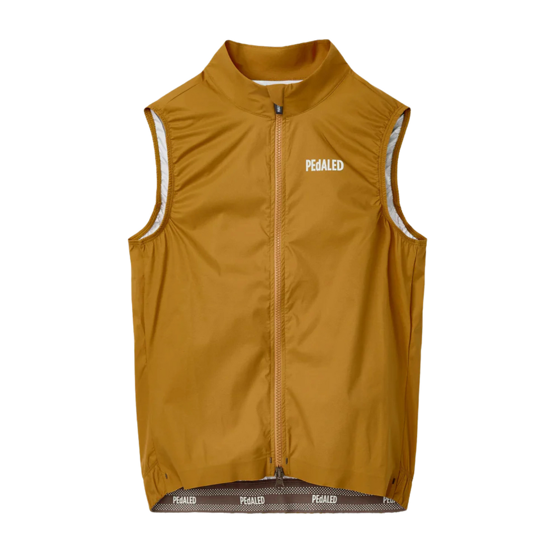 Pedaled Element Waterproof Vest Wasserdichte Weste Mustard