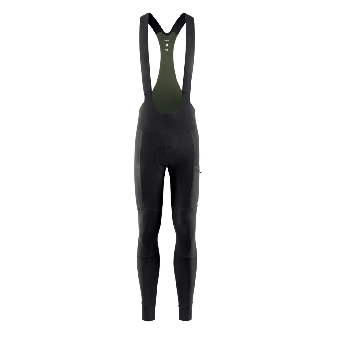 Pedaled Odyssey Tight Thermo Trägerhose Black Green