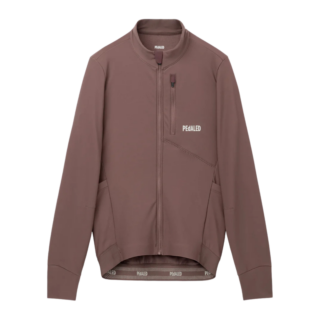 Pedaled Odyssey Women's Long Sleeve Jersey Radtrikot langarm Brown