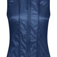 Café du Cycliste Petra Women's Superlight Gilet Windweste Peacock Blue