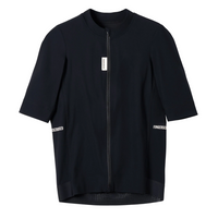 Fingercrossed Road Jersey Men Radtrikot Black