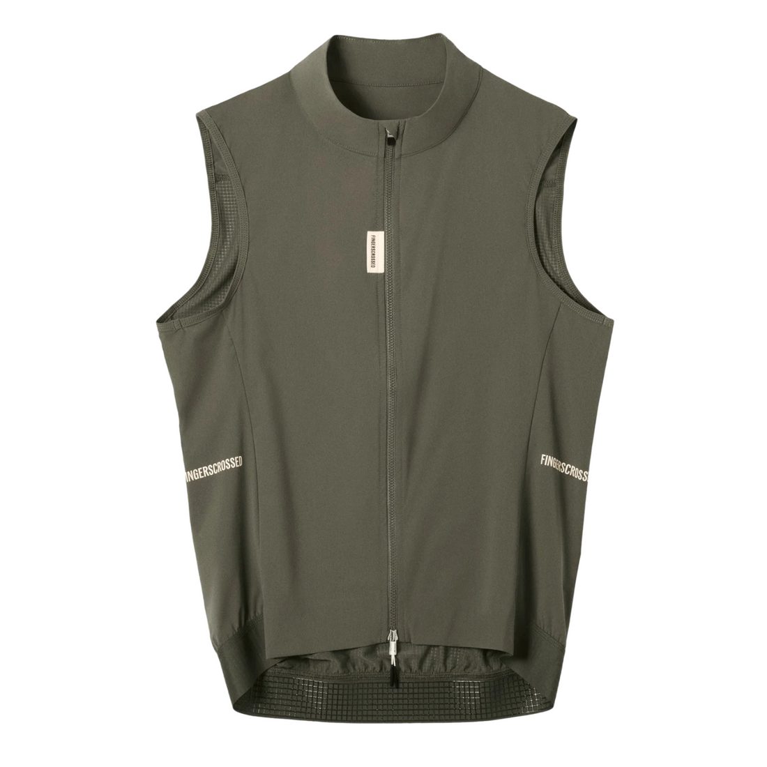 Fingercrossed Road Wind Vest Men Wind Weste Antique Olive