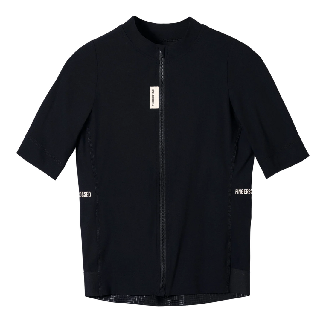 Fingercrossed Road Jersey Women Radtrikot Black