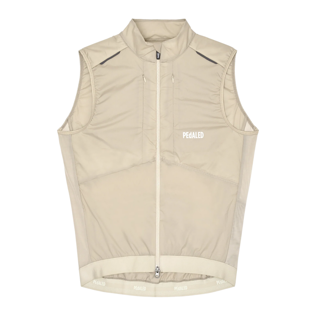 Pedaled Odyssey Insulated Vest Thermo Weste Beige