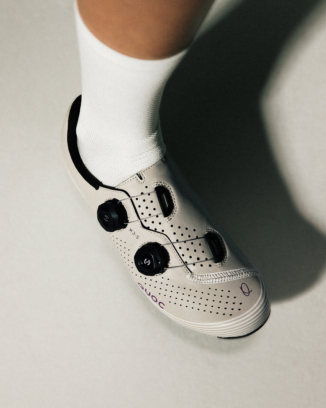 Quoc M3 Sport Road Shoes Rennradschuhe Chalk