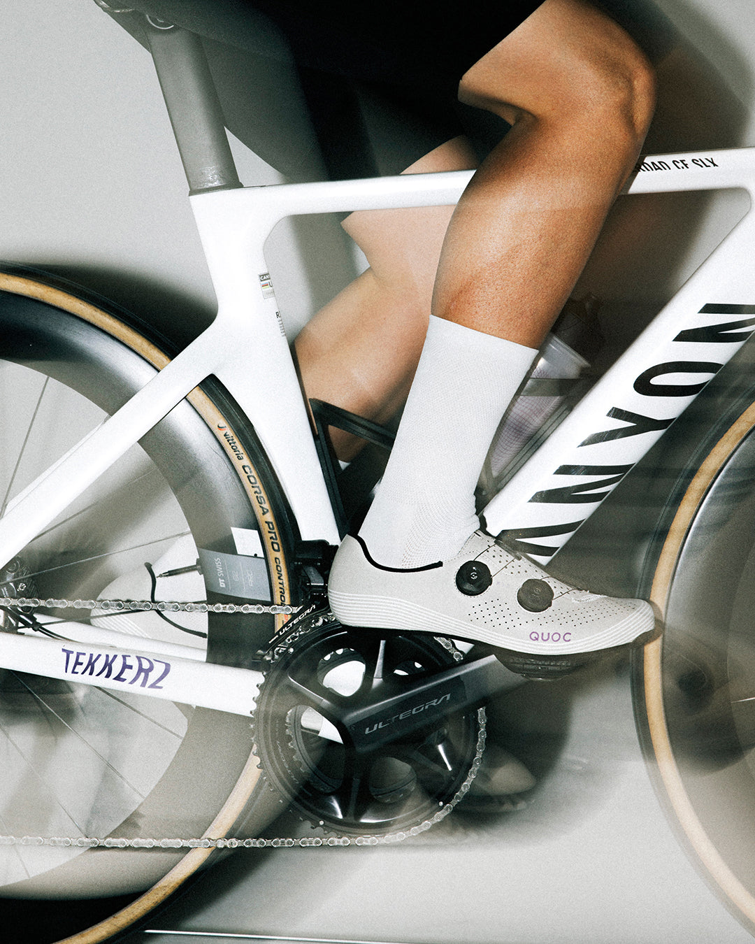 Quoc M3 Sport Road Shoes Rennradschuhe Chalk