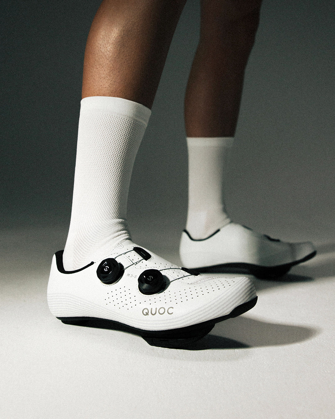 Quoc M3 Sport Road Shoes Rennradschuhe White