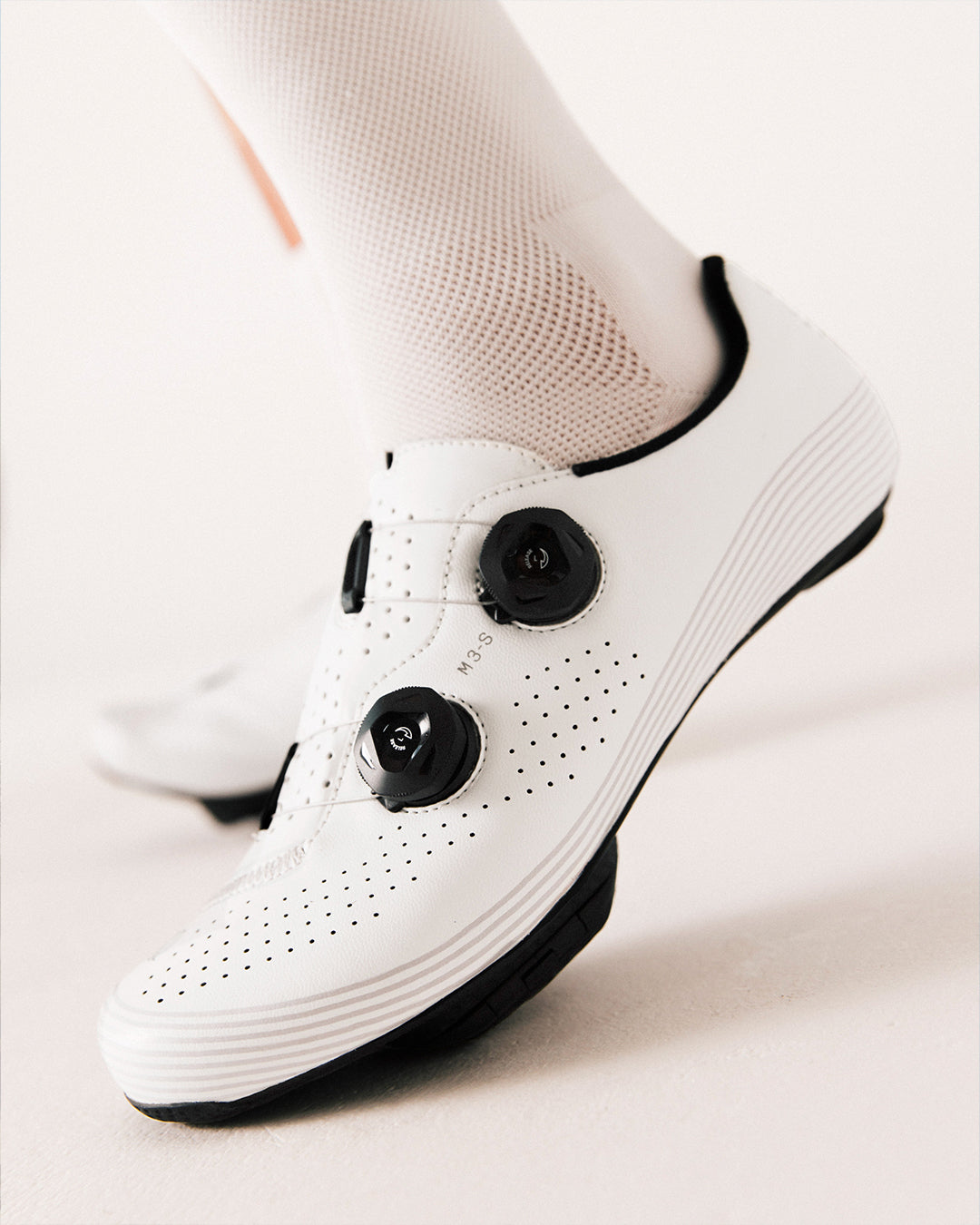 Quoc M3 Sport Road Shoes Rennradschuhe White