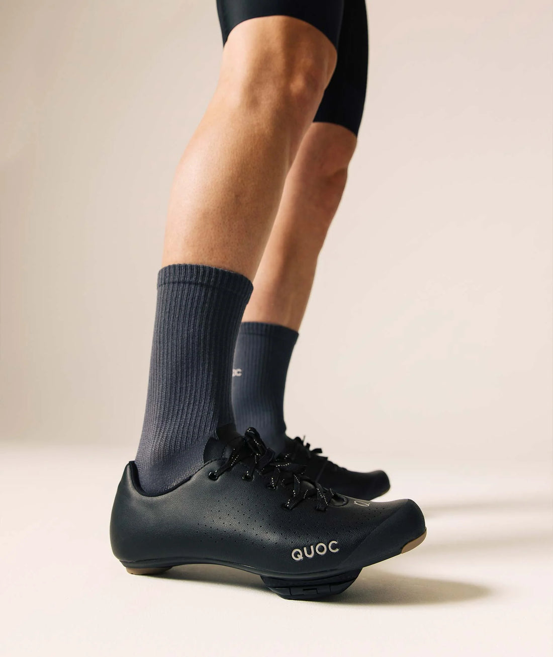 Quoc Escape Road Lace Shoes Rennradschuhe Black